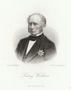 Ludwig Windthorst (1812-91) in der 